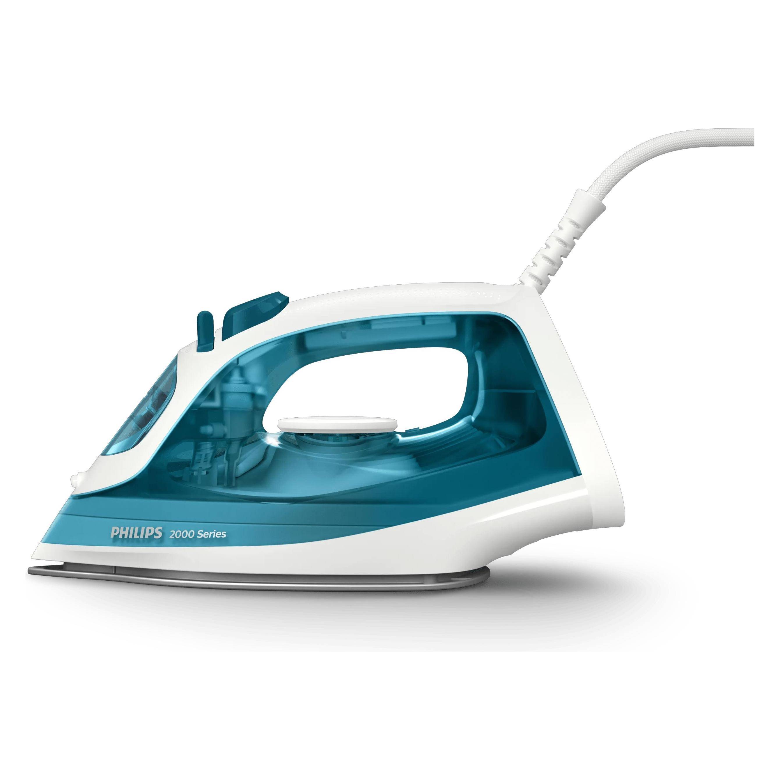 Fer à Repasser Vapeur - PHILIPS STEAM IRON DST2010/20 –  2000W – Semelle Ceramic Antiadhésive – Bleu Ciel – 03 Mois de garantie