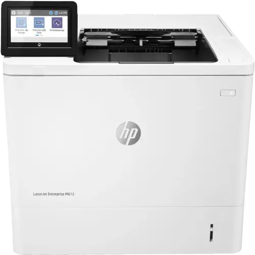 Imprimante laser monochrome HP -  laserjet enterprise M612DN 7PS86A - 71 ppm - 1200 x 1200 dpi - recto verso automatique - ethernet et usb - impression mobile - sécurité avancée - Garantie 06 mois