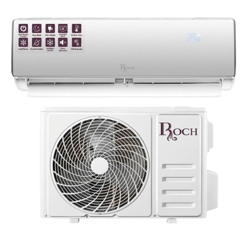 Climatiseur   - ROCH -  RAC-S12R4-E – Split 1.5 CV – 12 000 BTU – Gaz R410A – 220V – 06 Mois de garantie