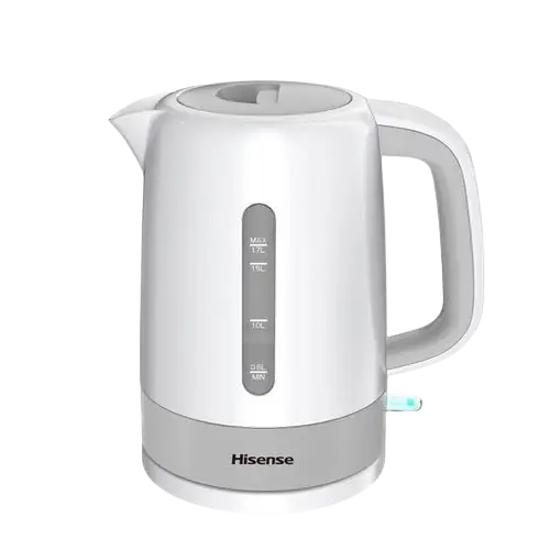 Bouilloire Électrique - Hisense - H17KWES1 – Chauffe Rapide - Utilisation Pratique - 01 Mois de Garantie 