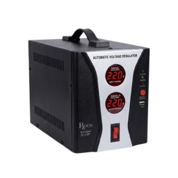 Régulateur de tension numérique ROCH – RSB-1000E – 220V/240V – 1000VA – USB – 03 Mois