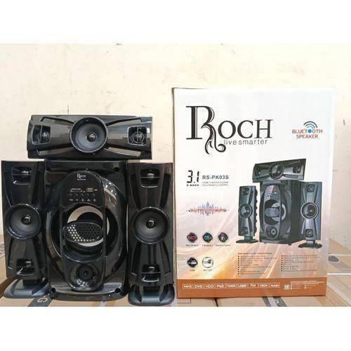 BLUETOOTH SPEAKER  ROCH RS-PKO3S 3.1 CHANNEL–  60W  – 06 MOIS DE GARANTIE