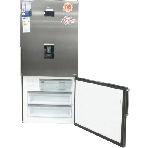 Réfrigérateur combiné -  FIABTEC  -  FTTL-653564 – No Frost – 564 Litres – Distributeur d'eau – Acier inoxydable – 06 Mois de Garantie
