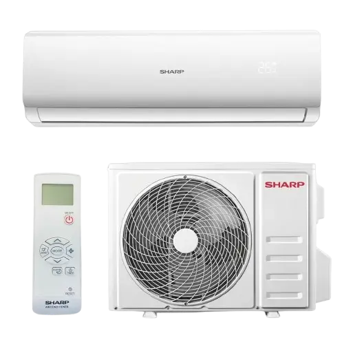 Climatiseur Mural - Sharp  - AH-A9CTVP – 9000 BTU - 220-240 V – Blanc – 06 Mois de Garantie