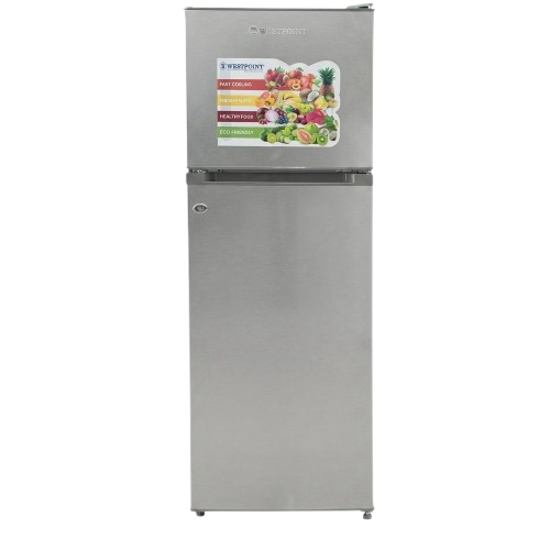 Réfrigérateur combiné Westpoint WRNN-1523 – 138 L – Gris Inox – 06  Mois de garantie