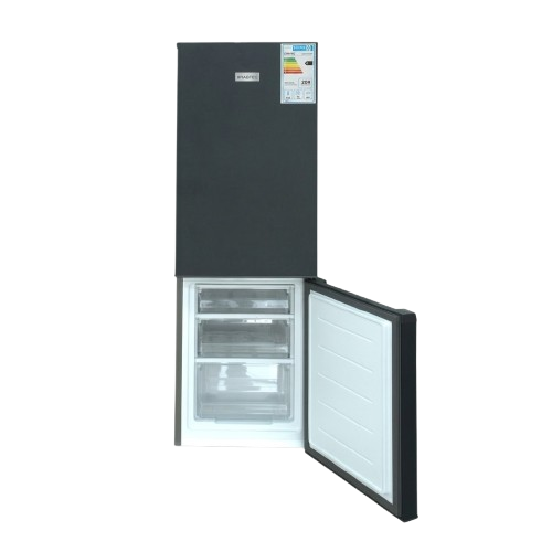 Réfrigérateur combiné - Fiabtec - FTBMS-330DF - 170 Litres - A+ - Classe climatique T - Gris – Garantie 06 Mois