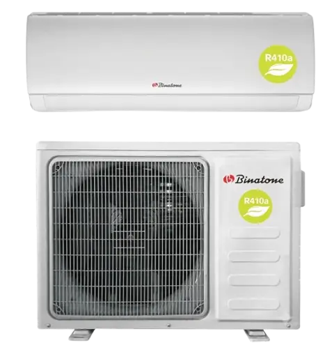 Climatiseur Split - BINATONE - ACSTA24 – 24000 BTU – 3CV – Air Conditionné Mural – Blanc – Référence ACSTA24 – 06 Mois De Garantie