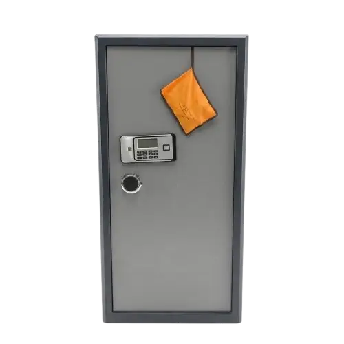 Coffre-fort ignifuge de sécurité numérique automatique de bureau 120 cm - ES230637 - acier laminé à froid de haute qualité - métal - sécurité numérique
