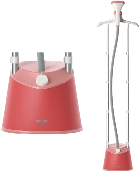 Défroisseur Vapeur Vertical  -  PHILIPS STE1020/46 – AIO & Stand Steamer 1800W – Réservoir 1,8L – Rose – 03 Mois de garantie