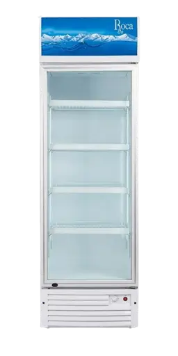 Réfrigérateur Vitrine Vertical  - Roch -  RSF-260-O – 209 Litres – Économie d'Énergie – Blanc – 06 Mois de Garantie