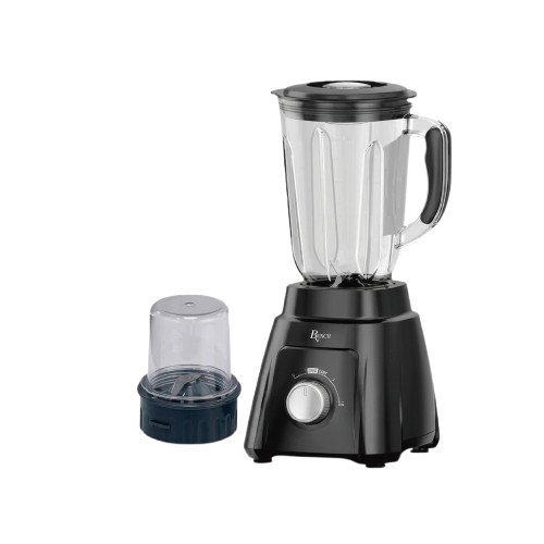 MIXEUR / BLENDER  ROCH  RBL-119-C – 1,5 L – 400 W – 2 Vitesses + Pulse – Bol Broyeur – 03 Mois de Garantie