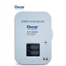 Régulateur De Tension Mural -  Oscar  - AVR-5000W (2PCS/CRT) – Protection Électrique Automatique – 03 Mois De Garantie