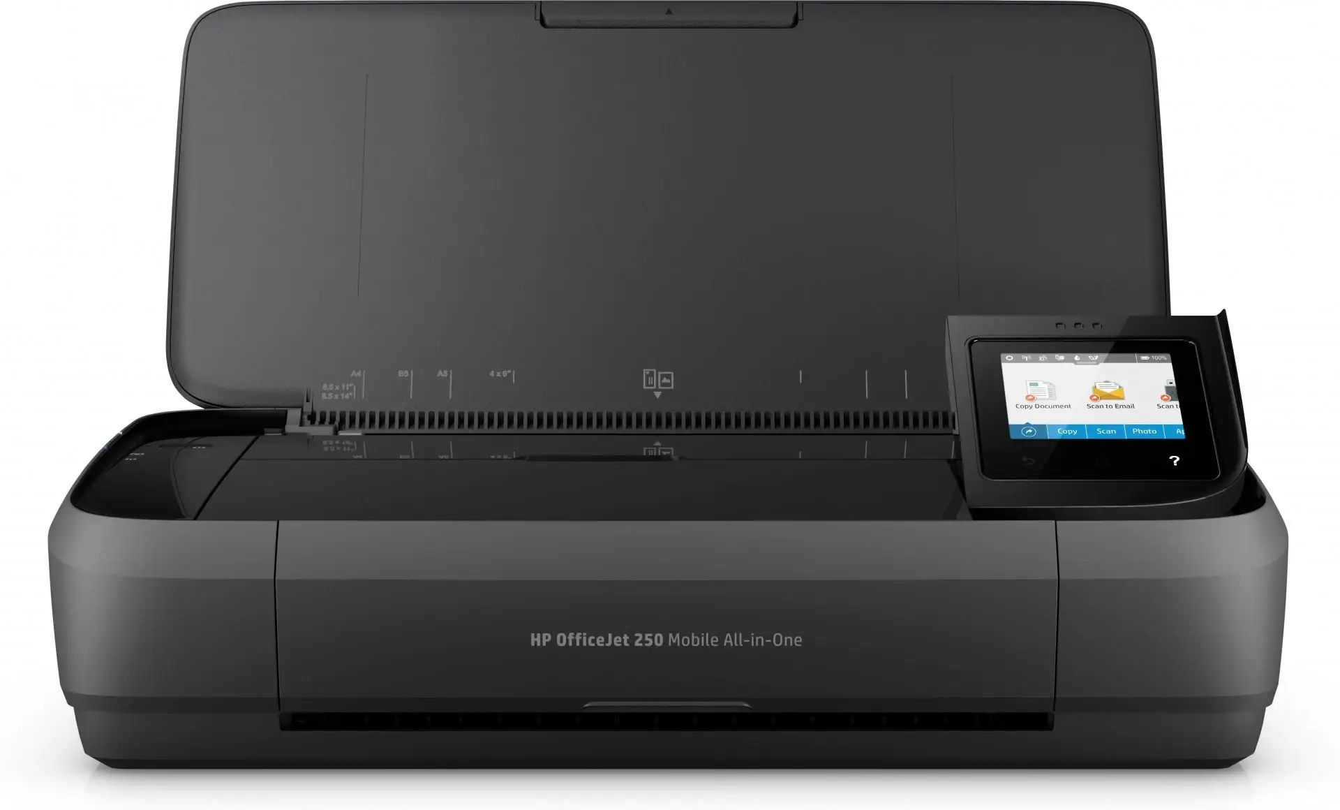 Imprimante Multifonction Jet D’encre Portable HP -  OfficeJet 250 Mobile CZ992A -  Batterie Rechargeable - Écran Tactile Couleur 2,65" -ADF -Smart - Garantie 6 Mois