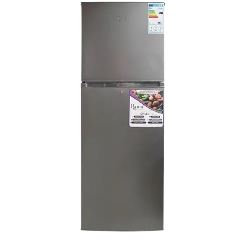Réfrigérateur Double Battant -  ROCH -    RFR-315DT-L – 251 Litres – Combiné – Gris – 06 Mois de Garantie