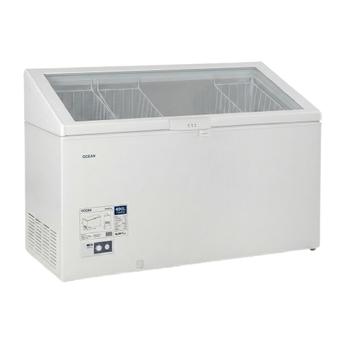 CONGÉLATEUR COFFRE  -OCEAN -  NOFROST  - OCNJ65TLL S A+ – 490L – BLANC – ÉCONOMIQUE – GARANTIE 06 MOIS