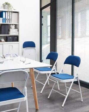 Chaise de visiteur confortable et pratique pour bureau - accueil et salle d’attente - HB2510102 - mobilier professionnel et espace de travail