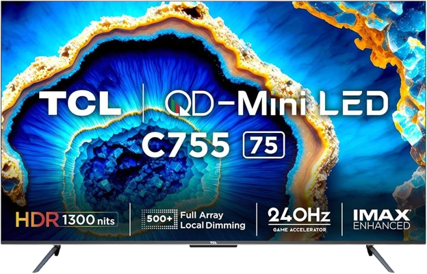 TV QD LED TCL 75" SMART HDR 4K 75P7K- 2301-0011 - TCL75P7K