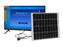 TELEVISION SMART 32" RECHARGEABLE AVEC PLAQUE SOLAIRE  LDV-30W - WW-32