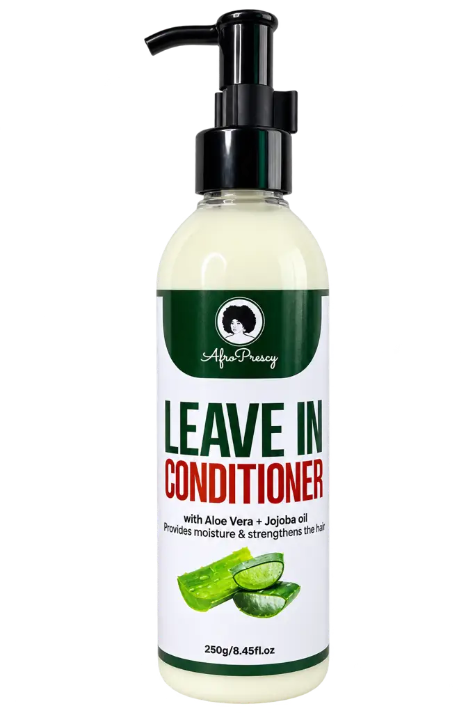 Après-Shampooing Sans Rinçage 250 ml – Soin Hydratant et Démêlant Cheveux Afro
