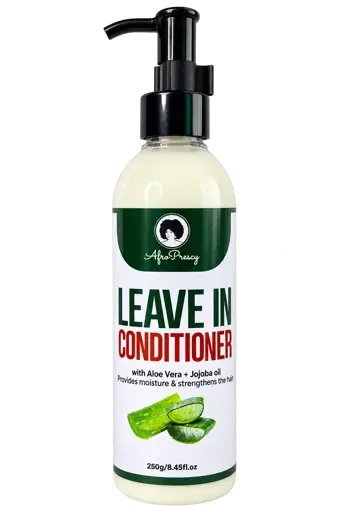 Après-Shampooing Sans Rinçage 250 ml – Soin Hydratant et Démêlant Cheveux Afro