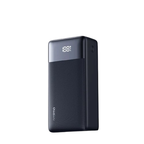 Power Bank Oraimo  -  PowerNova – OPB-7270Q – 27 000 mAh – Charge Rapide 22.5W – Power Delivery 3.0 & Quick Charge 3.0 – 2 ports USB-A + 1 port USB-C – Charge simultanée de 3 appareils – Noir – Garantie 6 mois