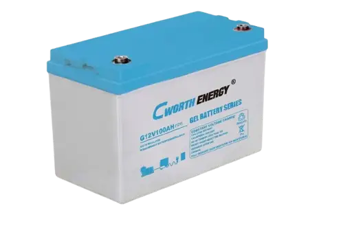 Batterie Gel - Cworth Energy - G-12V200AH - Haute Capacité de Stockage - 12 Mois de Garantie