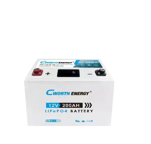 Batterie Lithium - Cworth Energy - CE-GCL-12200 - 12V - 200 Ah – Technologie Lifepo4 - Garantie 2 années