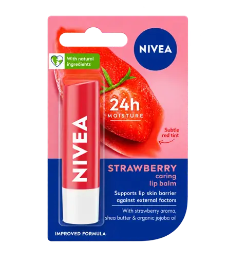 Baume à Lèvres NIVEA Strawberry - 5,5 ml