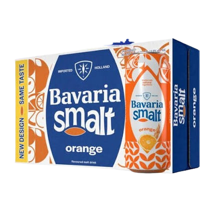  Pack 24 Canettes de Bavaria Smalt - Orange - 50 Cl