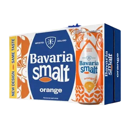  Pack 24 Canettes de Bavaria Smalt - Orange - 50 Cl