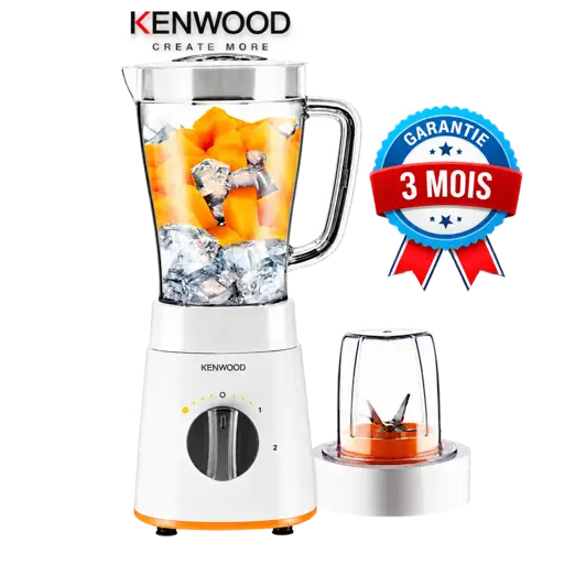 Blender Kenwood BLP15.150 – 500 W – Blanc  – Garantie 03 Mois