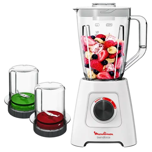  Blender Moulinex LM423125 Blendforce 2 - 2 L - 600 W  - Broyeur Et Hachoir - Garantie 03 Mois