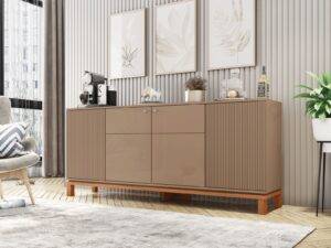 Buffet pour salle à manger 4 portes Mondrian - 8003500012-505 – MDP – 179,4 cm – 77 cm – Design pratique 