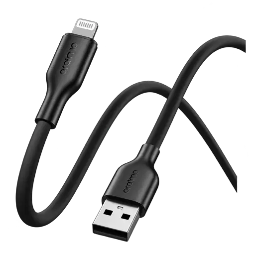 Câble de charge Oraimo -OCD-114L  – 1 mètre – Charge Rapide 2.4A – Câble Durable pour iPhone et Appareils Apple