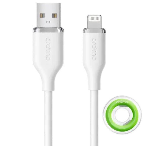 Câble de Données  Oraimo -  Câble USB-C  - SilkLine  - OCD-115X 60W  3A 1 mètre - Garantie 03 Mois
