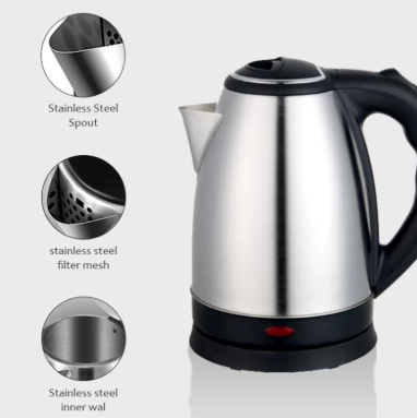  Bouilloire Électrique  - Delta - DEK-201 (1.8L) – Electric Kettle – 03 Mois de Garantie