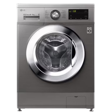 LG WASHING MACHINE-8KG/5KG WD GREY - F4J3TMG5P