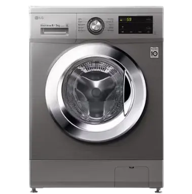 LG WASHING MACHINE-8KG/5KG WD GREY - F4J3TMG5P