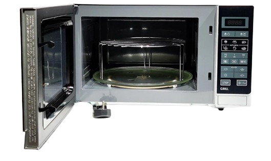 Micro-Ondes - SHARP -  Avec Gril R-75MT(S) – 25 Litres – 900W – Gril 1000W – Argent – 03Mois de Garantie