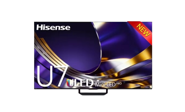 Télévision Smart Hisense -  85U7S  - Mini LED  - ULED 4K 85 pouces - Système d'exploitation VIDAA intégré - Garantie 06 Mois