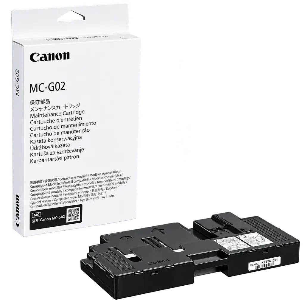 Cartouche de maintenance Canon  - MC-G02  - pour PIXMA MegaTank - Garantie 06 Mois