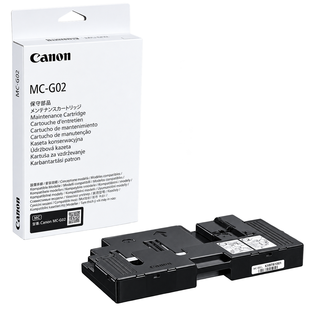 Cartouche de maintenance Canon  - MC-G02  - pour PIXMA MegaTank - Garantie 06 Mois