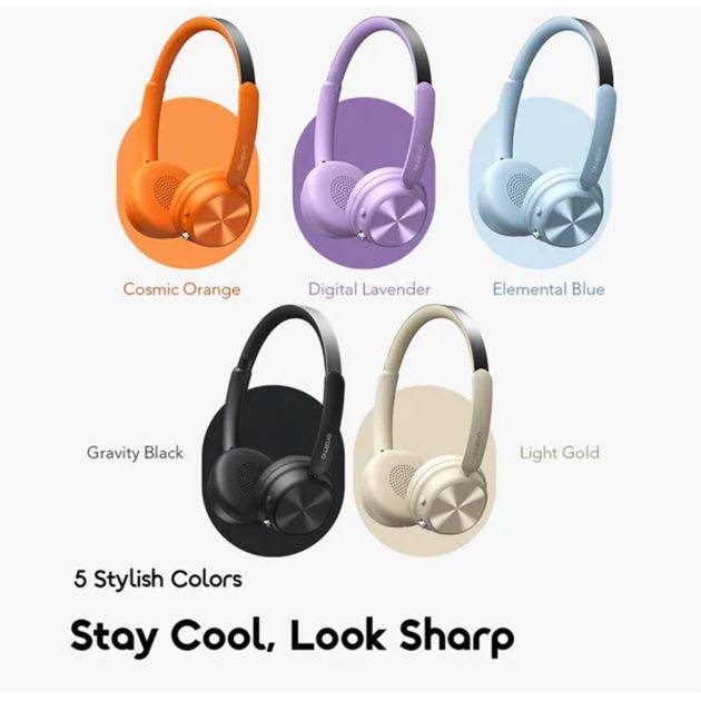 Casque audio sans fil supra-auriculaire Oraimo -  BoomPop Air – OHP-316 – Bluetooth 5.3 – Haut-parleurs 40 mm – Micro HD intégré – Autonomie 80 heures  - Garantie 12 mois