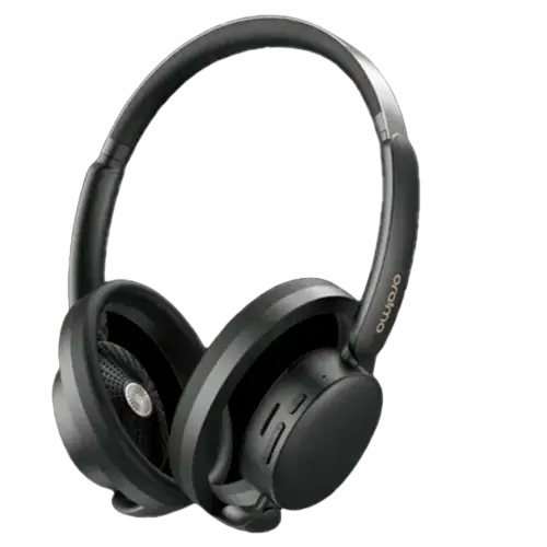 Casque audio sans fil Oraimo -  OpenLoop – OPN-670N  – Bluetooth 6.0 – Autonomie 50 heures  – Double micro avec ENC – Volume adaptatif – Connexion double appareil  – Garantie 12 mois