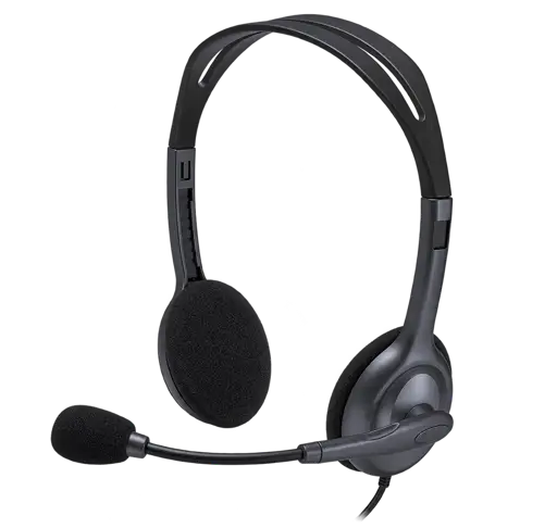 Casque filaire Logitech H111 - avec Micro Anti-Parasite  - Garantie  03 mois