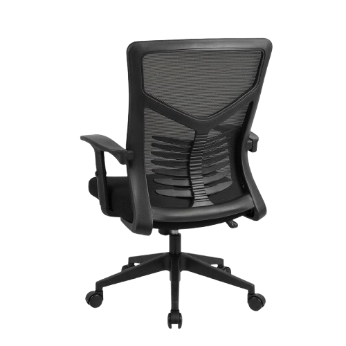 Chaise de Bureau Ergonomique en Maille - Noire - pour Bureau