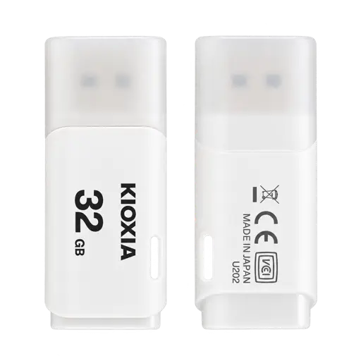Clé USB Kioxia - TransMemory U202  32 Go – USB 2.0 compacte - Garantie 03 Mois