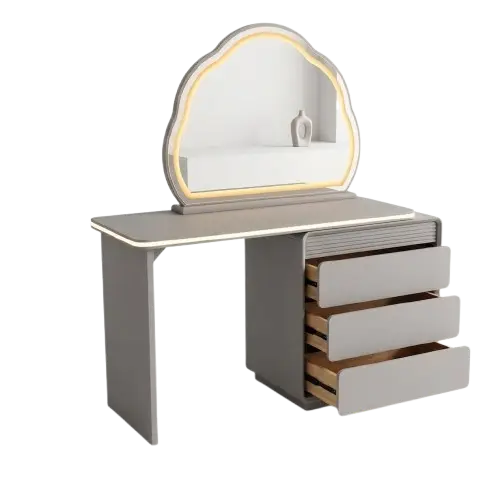 Coiffeuse moderne avec miroir LED -  HB2510137 – 115 × 40 cm 