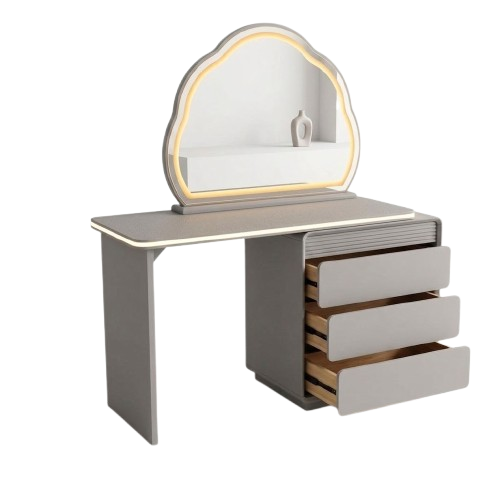 Coiffeuse moderne avec miroir LED -  HB2510137 – 115 × 40 cm 