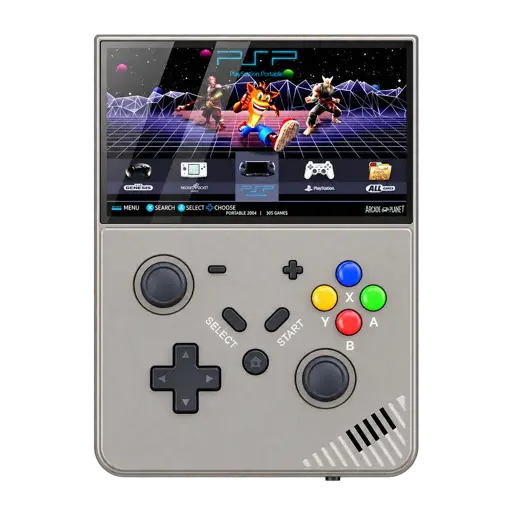 Console de jeu rétro portable M18 - écran 4,3 pouces -  64Go - système Linux - 20 000+ jeux classiques préinstallés